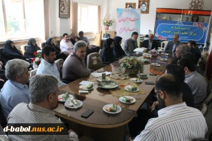 مراسم تودیع و معارفه سرپرست جدید آموزشکده فنی و حرفه ای دختران بابل  2
