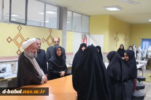 مراسم گرامیداشت روز وحدت حوزه و دانشگاه با حضور امام جمعه معزز شهرستان بابل آموزشکده فنی و حرفه ای دختران بابل  8