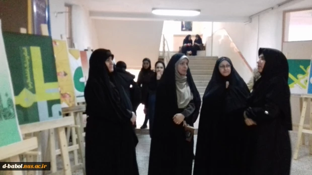 بازدید خانم دکتر طالبیان از دانشکده 7