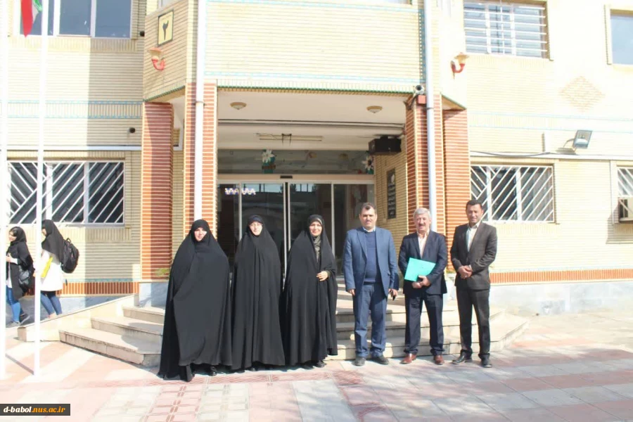 بازدید دکتر کیانی معاون آموزشی دانشگاه فنی و حرفه ای کشور از دانشکده فنی و حرفه ای دختران بابل  7