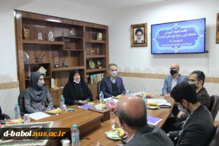جلسه کمیته آموزش دانشگاه فنی و حرفه ای استان مازندران در آموزشکده فنی و حرفه ای دختران الزهرا (س) بابل 

 5