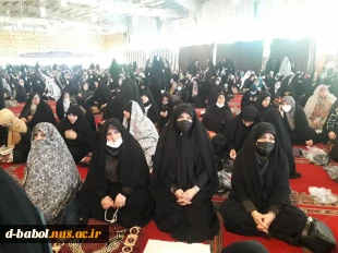 حضور ریاست و کارکنان آموزشکده فنی و حرفه ای دختران الزهرا(س) بابل در راهپیمایی روز قدس 

 6