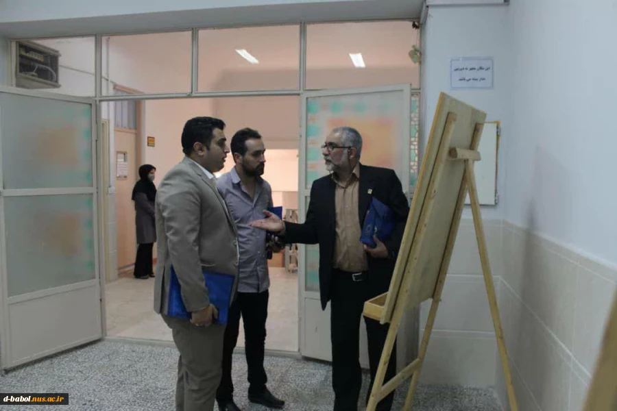 بازدید مسئولین،  صنعتگران و کارفرمایان،  در حاشیه همایش «همگرایی دولت، صنعت، دانشگاه و جامعه با تشکیل کنسرسیوم های صنایع غذایی و پوشاک» آموزشکده فنی و حرفه ای دختران الزهرا(س) بابل 2