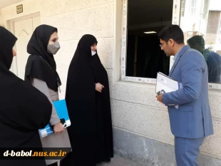 بازدید نماینده نظارت، ارزیابی و تضمین کیفیت دانشگاه فنی و حرفه ای آقای دکتر یاوری از برگزاری امتحانات پایان ترم نیمسال دوم ۱۴۰۱ - ۱۴۰۰ آموزشکده فنی و حرفه ای دختران بابل 

 2