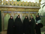 میثاق با شهدا با حضور در آستانه مقدس امامزاده قاسم(ع) و مزار شهدای عزیز گمنام توسط سرپرست وکارکنان آموزشکده فنی و حرفه ای دختران بابل به مناسبت 