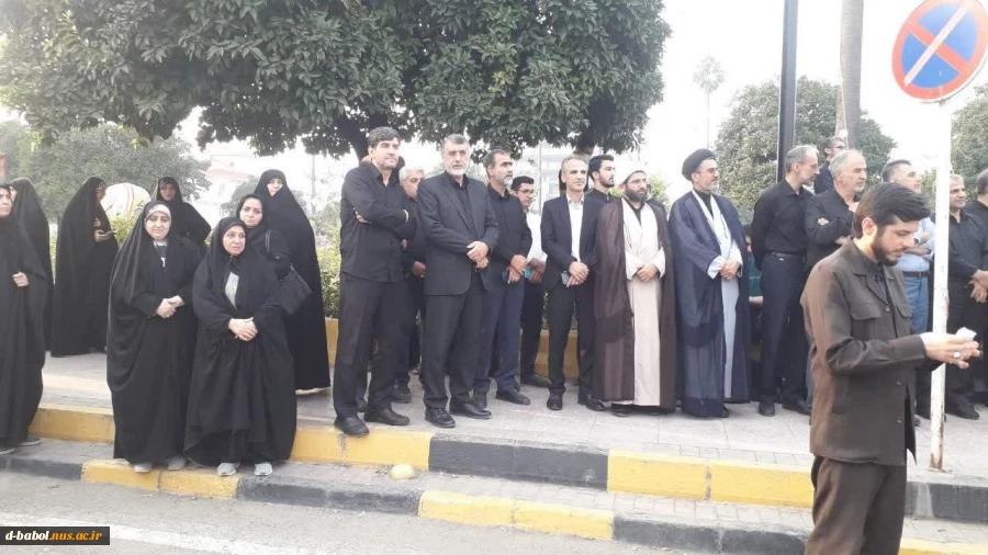 حضوردانشجویان بسیجی، اساتید و کارکنان آموزشکده فنی و حرفه ای دختران بابل در تجمع استانی دانشگاههای مازندران در محکومیت هتک حرمت به قرآن مجید در میدان ولایت شهرستان بابل  3