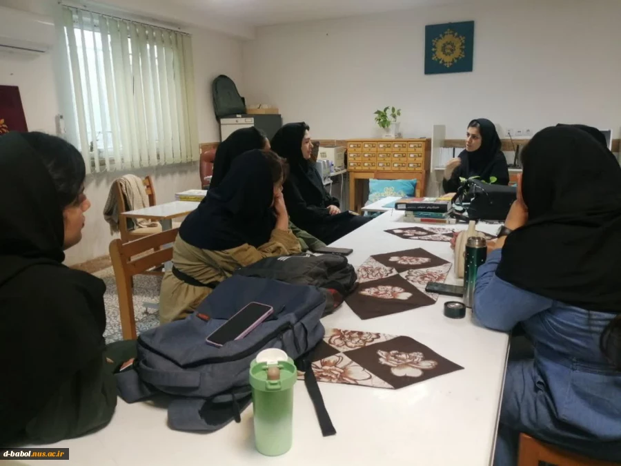 برگزاری دوشنبه های کتابخوانی در آموزشکده فنی و حرفه ای دختران بابل  2