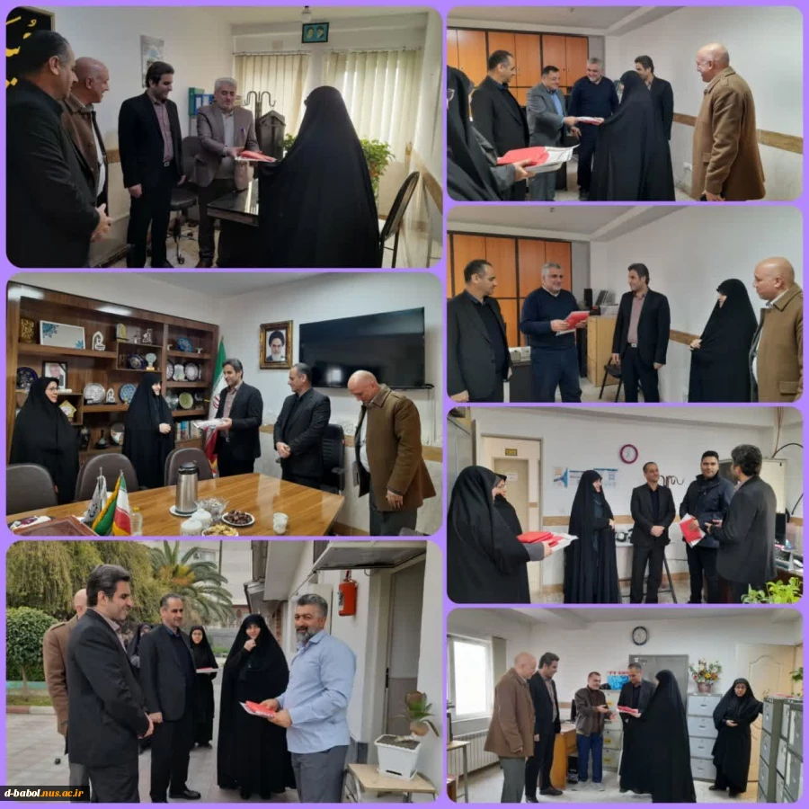 تجلیل از همکاران آقا به مناسبت میلاد حضرت امام علی(ع) و گرامیداشت روز پدر در دانشگاه ملی مهارت واحد دختران بابل 2