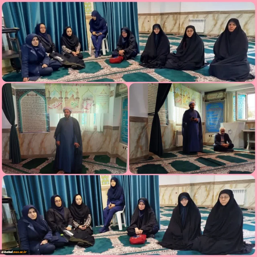 مراسم میلاد با سعادت ولادت امام حسین (ع) و روز پاسدار در دانشگاه ملی مهارت واحد دختران بابل 2