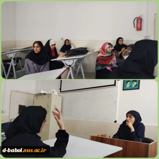 برگزاری جلسه انجمن علمی معماری و معماری داخلی  آموزشکده ملی مهارت دختران بابل