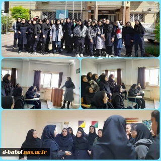 بازدید دانش آموزان هنرستان طاها گتاب از آموزشکده ملی مهارت واحد دختران بابل