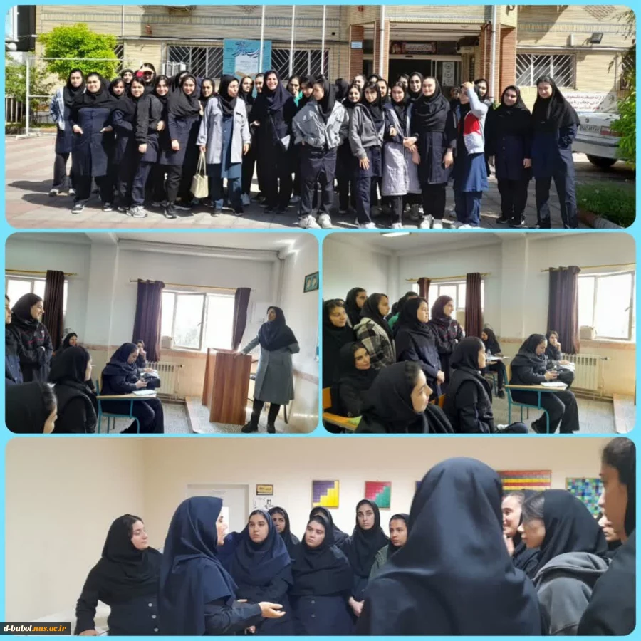 بازدید دانش آموزان هنرستان طاها گتاب از آموزشکده ملی مهارت واحد دختران بابل  2