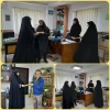 تقدیر از کارشناس مسئول و کارشناسان واحد اداری و پشتیبانی توسط خانم دکتر ابویی رئیس آموزشکده ملی مهارت دختران بابل و معاون دانشجویی و فرهنگی به مناسبت 