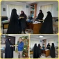 تقدیر از کارشناس مسئول و کارشناسان واحد اداری و پشتیبانی توسط خانم دکتر ابویی رئیس آموزشکده ملی مهارت دختران بابل و معاون دانشجویی و فرهنگی به مناسبت 