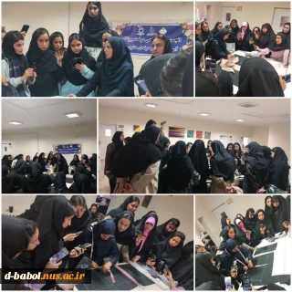 برگزاری ورکشاپ «آموزش الگو شلوار مردانه با برش مستقیم روی پارچه» در آموزشکده ملی مهارت دختران بابل