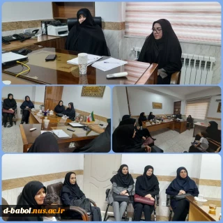 برگزاری جلسه اساتید گروه حسابداری در آموزشکده ملی مهارت دختران بابل