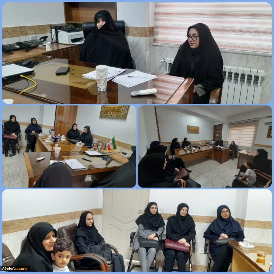 برگزاری جلسه اساتید گروه حسابداری در آموزشکده ملی مهارت دختران بابل  2
