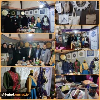بازدید آقای دکتر عسکری رئیس دانشگاه ملی مهارت استان مازندران و روسای مراکز استان از هشتمین نمایشگاه تولیدات و محصولات دانشجویی دانشگاه ملی مهارت و غرفه تولیدات و محصولات آموزشکده های دختران مازندران که در دانشکده شریعتی تهران همزمان با اجلاس سالانه روسای آموزشکده ها و دانشکده های کشور برگزار شده است.