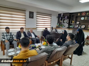 در حاشیه مجمع دبیران کانون‌ها، انجمن‌های علمی و مسئولان بسیج دانشجویی دانشگاه ملی مهارت واحد استان مازندران، نشست دکتر میر معینی مدیر کل فرهنگی دانشجویی دانشگاه ملی مهارت، دکتر حسن زاده معاون مدیر کل و مسئول انجمن ها و کانون های دانشجویی، دکتر عابدی معاون