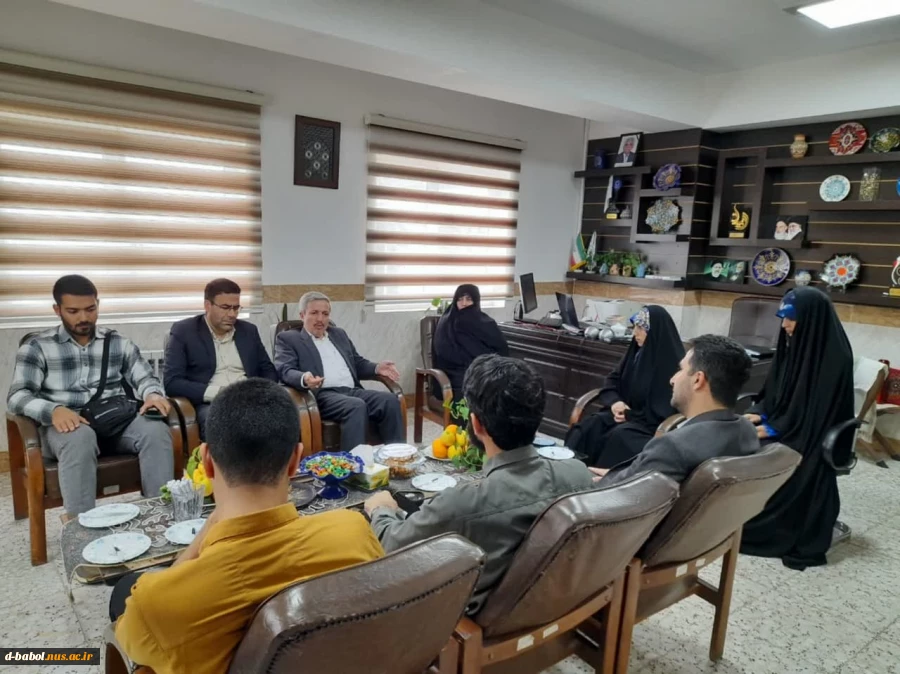 در حاشیه مجمع دبیران کانون‌ها، انجمن‌های علمی و مسئولان بسیج دانشجویی دانشگاه ملی مهارت واحد استان مازندران، نشست دکتر میر معینی مدیر کل فرهنگی دانشجویی دانشگاه ملی مهارت، دکتر حسن زاده معاون مدیر کل و مسئول انجمن ها و کانون های دانشجویی، دکتر عابدی معاون