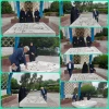 ادای احترام و قرائت فاتحه بر مزار شهدای گمنام توسط رئیس، اعضای بسیج اساتید و کارکنان آموزشکده ملی مهارت دختران بابل  2