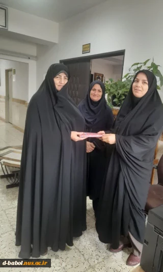 تقدیر خانم دکتر ابویی رئیس آموزشکده ملی مهارت دختران بابل از رئیس دفتر ریاست و روابط عمومی آموزشکده ملی مهارت دختران بابل به مناسبت "روز ارتباطات و روابط عمومی"
