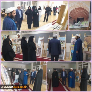 برگزاری نمایشگاه پوستر دانشجویان آموزشکده ملی مهارت دختران بابل