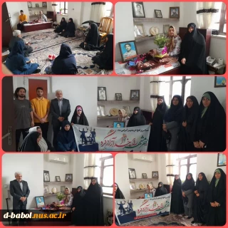 دیدار از خانواده شهید سید حسین فقیر به مناسبت سوم خرداد روز آزادسازی خرمشهر