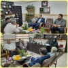 نشست خانم دکتر ابویی رئیس آموزشکده دختران بابل با معاون عمرانی فرمانداری شهرستان بابل، رییس بنیاد حفظ آثار و ارزش‌های دفاع مقدس بابل و هیات همراه در اتاق ریاست آموزشکده دختران بابل  2