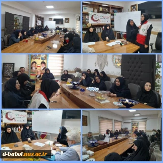 برگزاری کارگاه آموزشی کمکهای اولیه پایه در آموزشکده ملی مهارت دختران بابل