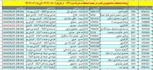 قابل توجه دانشجویان محترم 7