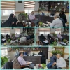 نشست خانم دکتر ابویی رئیس آموزشکده، معاون دانشجویی فرهنگی و حراست آموزشکده دختران بابل با رییس بنیاد حفظ آثار و ارزش‌های دفاع مقدس شهرستان بابل و هیات همراه در اتاق ریاست آموزشکده دختران بابل  2