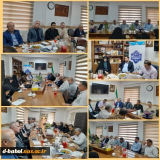 برگزاری جلسه کمیته پشتیبانی ساخت یادمان شهید گمنام در آموزشکده ملی مهارت دختران بابل