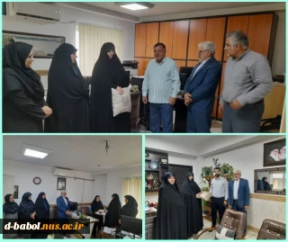 تقدیر از همکاران خانواده شهید و ایثارگر آموزشکده دختران بابل، به مناسبت هفته گرامیداشت دفاع مقدس