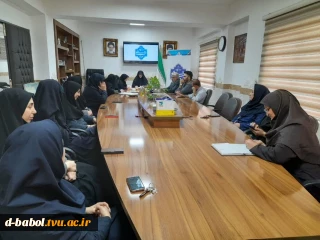 برگزاری جلسه شورای اداری و جلسه توجیهی مربوط به دستورالعمل ثبت نام دانشجویان نو ورود در آموزشکده ملی مهارت دختران بابل