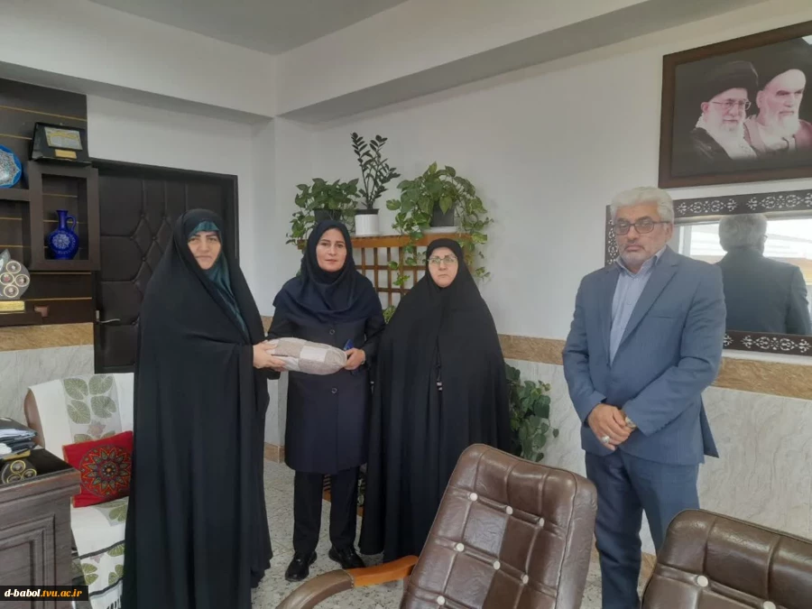 تقدیر از همکار واحد تربیت بدنی به مناسبت هفته تربیت بدنی در آموزشکده ملی مهارت دختران بابل  2