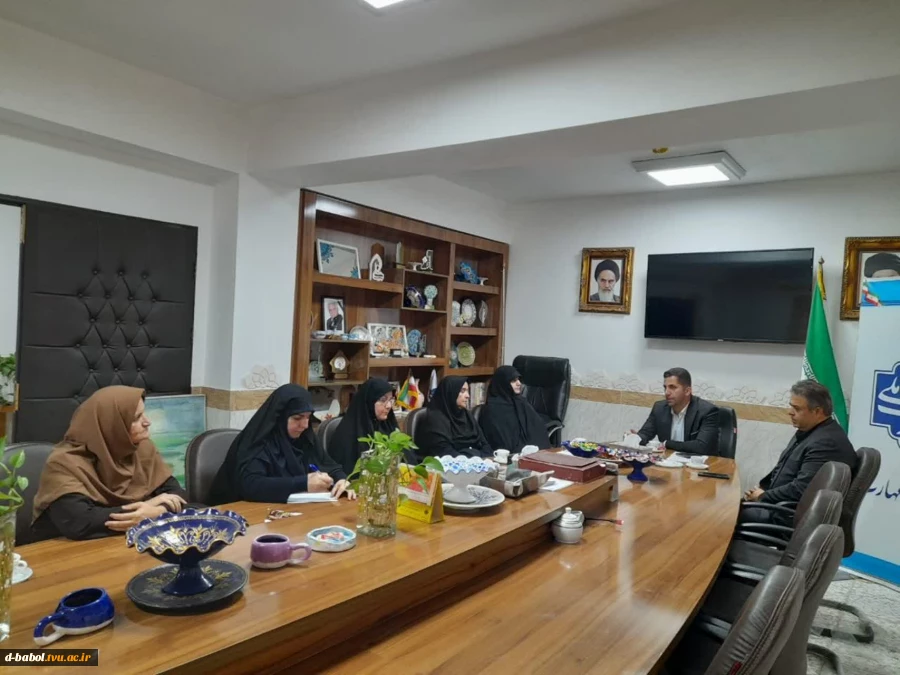 بازدید سرزده آقای دکتر عسکری، ریاست محترم دانشگاه ملی مهارت استان مازندران از آموزشکده ملی مهارت دختران بابل 2