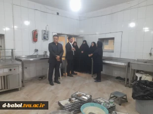 بازدید سرزده آقای دکتر عسکری، ریاست محترم دانشگاه ملی مهارت استان مازندران از آموزشکده ملی مهارت دختران بابل 4