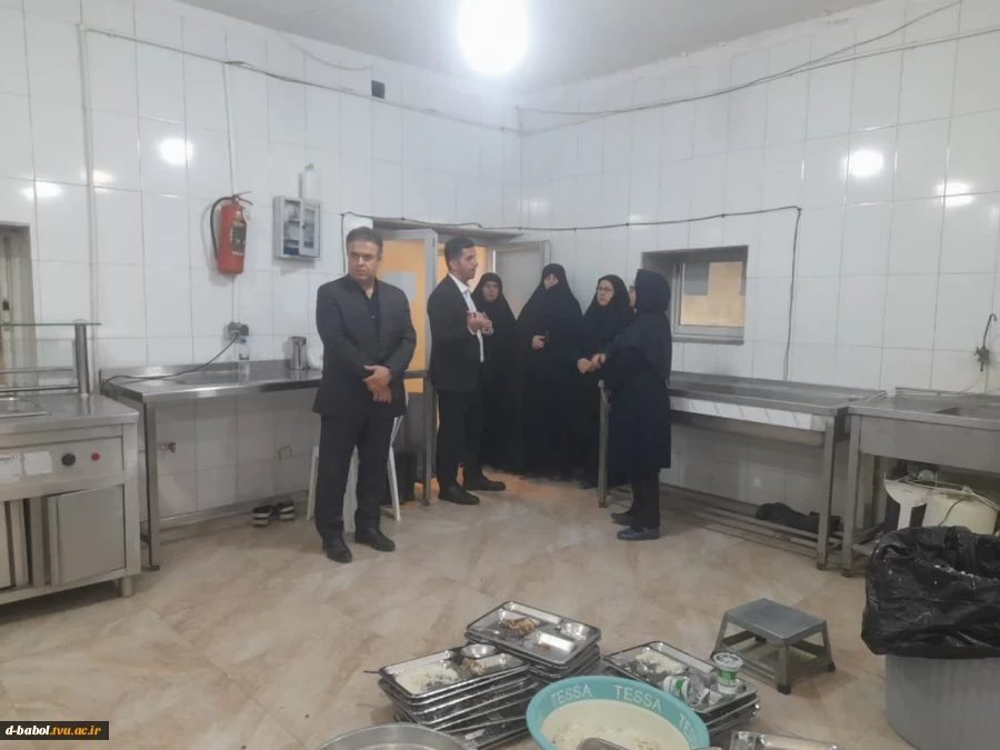 بازدید سرزده آقای دکتر عسکری، ریاست محترم دانشگاه ملی مهارت استان مازندران از آموزشکده ملی مهارت دختران بابل 4