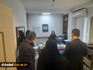 بازدید سرزده آقای دکتر عسکری، ریاست محترم دانشگاه ملی مهارت استان مازندران از آموزشکده ملی مهارت دختران بابل 8