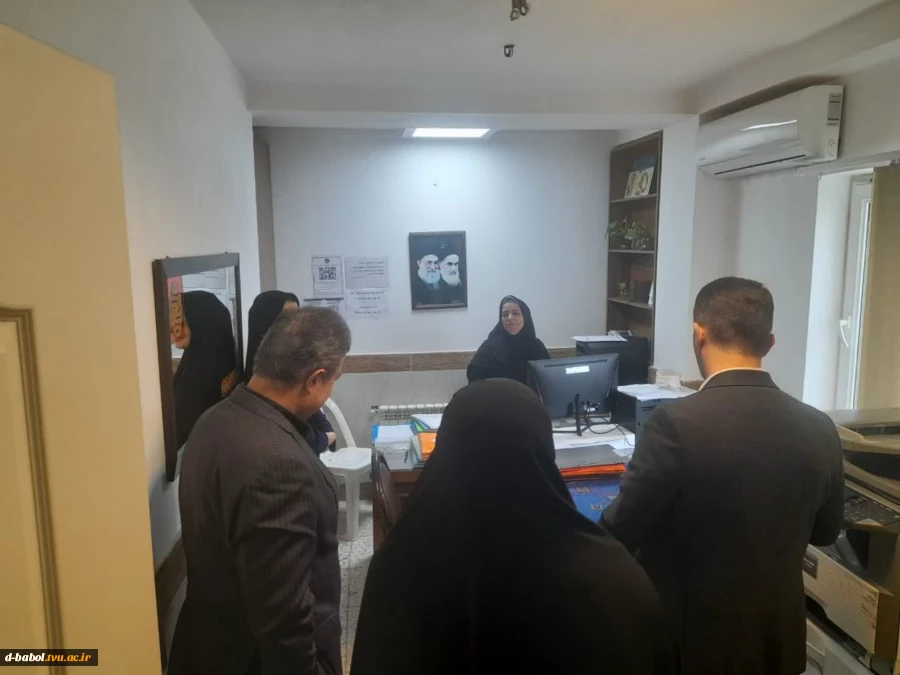 بازدید سرزده آقای دکتر عسکری، ریاست محترم دانشگاه ملی مهارت استان مازندران از آموزشکده ملی مهارت دختران بابل 8