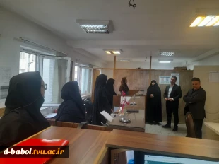 بازدید سرزده آقای دکتر عسکری، ریاست محترم دانشگاه ملی مهارت استان مازندران از آموزشکده ملی مهارت دختران بابل 10