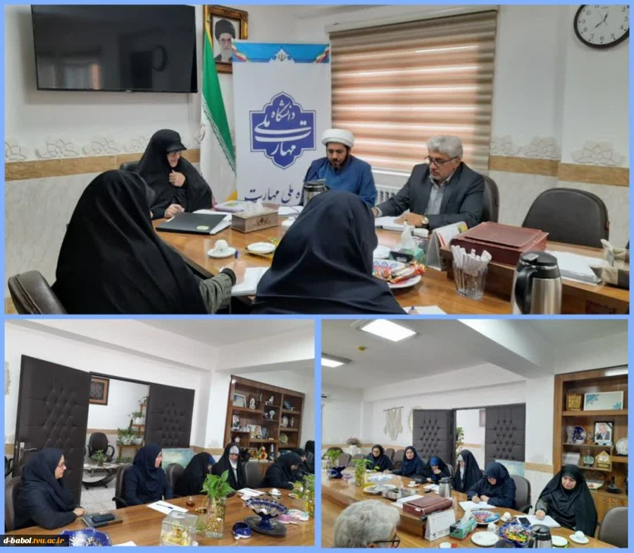 برگزاری جلسه شورای فرهنگی در آموزشکده ملی مهارت دختران بابل 2
