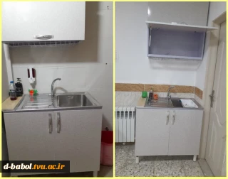 جاگذاری سینگ ظرفشویی و راه اندازی آبدارخانه ویژه اساتید جنب ساختمان شماره ۳ و طبقه دوم ساختمان شماره ۱ آموزشکده ملی مهارت دختران بابل