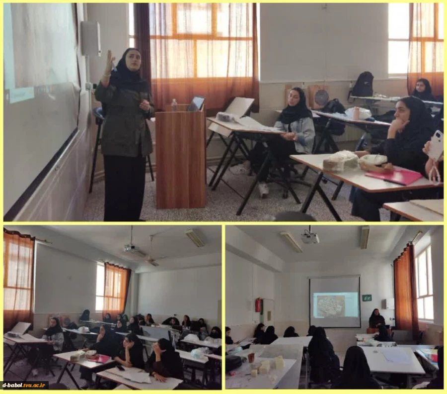 برگزاری ورکشاپ معماری دوره هخامنشیان در آموزشکده ملی مهارت دختران بابل  2