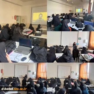 گزارش برنامه روز کتاب و کتاب‌خوانی در آموزشکده ملی مهارت دختران بابل