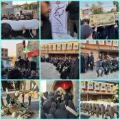 آیین تشییع و خاکسپاری شهید والامقام خوشنام در آموزشکده ملی مهارت دختران بابل  2