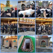 آیین تشییع و خاکسپاری شهید والامقام خوشنام در آموزشکده ملی مهارت دختران بابل  3