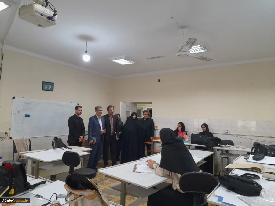 بازدید معاونت آموزشی دانشگاه ملی مهارت کشور از آموزشکده ملی مهارت دختران بابل  5