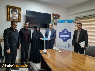 بازدید معاونت آموزشی دانشگاه ملی مهارت کشور از آموزشکده ملی مهارت دختران بابل  10